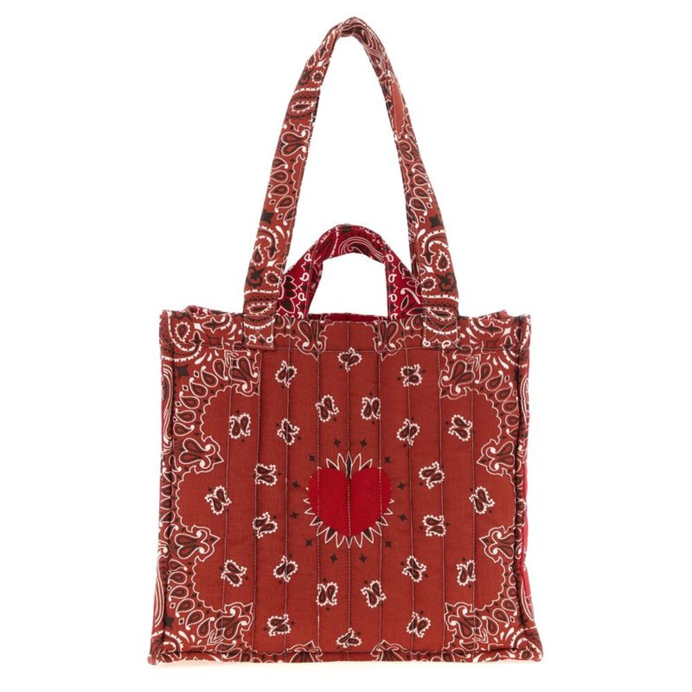 CALL IT BY YOUR NAME Multicolor Cotton Tote Women's Bag